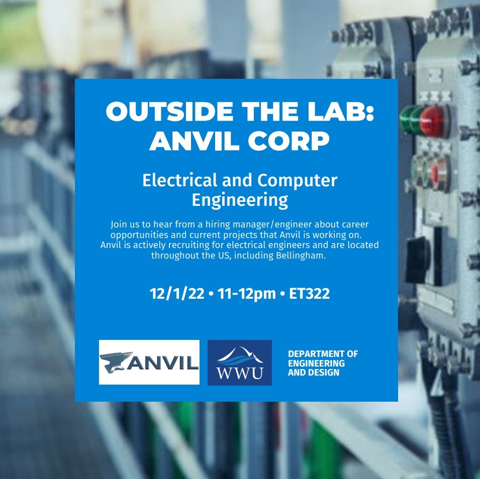 Outside the Lab: Anvil Corp. December 1 at 11am Flyer