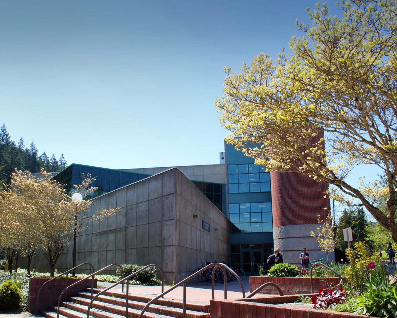 an image of the engineering and design building exterior